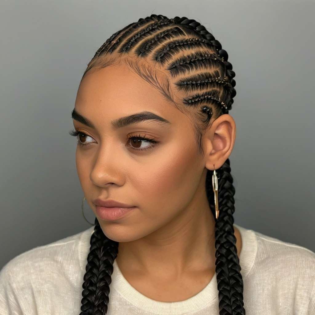 14 Trending Cornrows Braids Hairstyles 2025